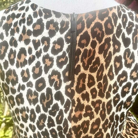 Elizabeth and James Everly Leopard Hi-Low Sleeveless Top - Picture 5 of 8